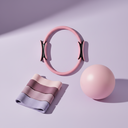 Kit Pilates en Casa VALZOREM: anillo, bola y bandas a juego